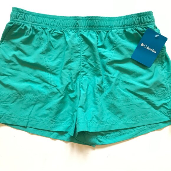 NWT Columbia Sandy River Regular Fit Shorts Womens Medium Teal Turquoise 3" NEW - Picture 5 of 14
